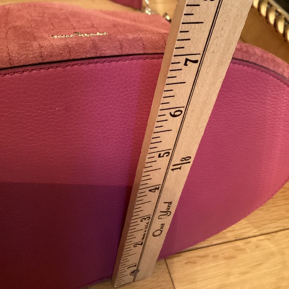 Kate Spade Arianna Larchmont Avenue Exotic Bucket Bag, Cinnabar, EUC - Picture 14 of 15